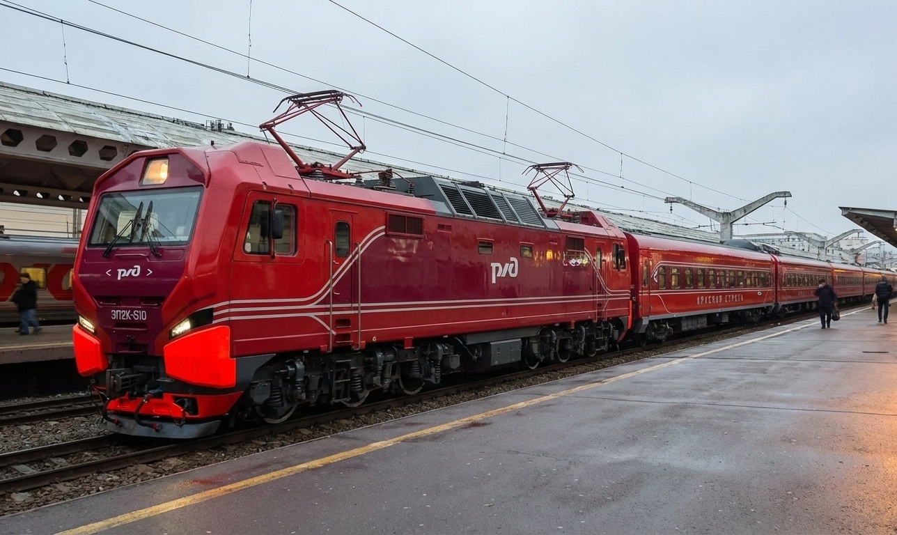 Обновленная «Красная стрела»: РЖД представили новые купе поезда