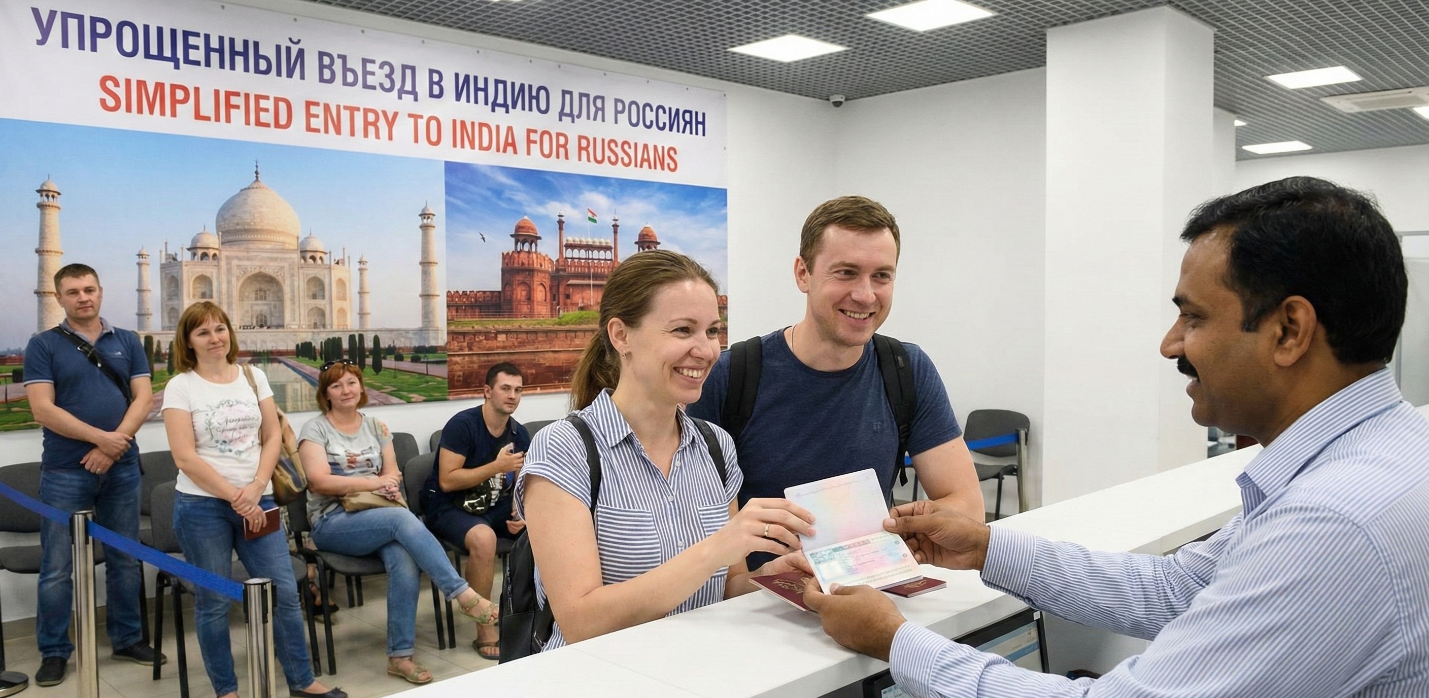 Индия упрощает въезд: новые визовые правила для граждан России