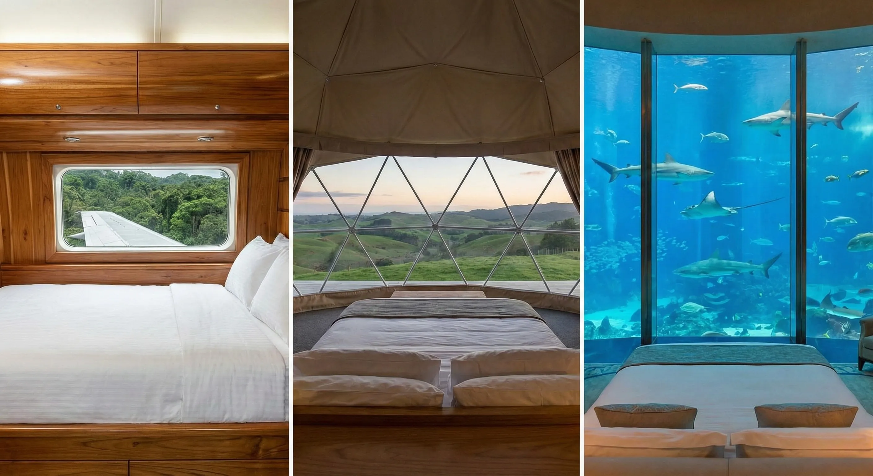 Путешествие за грань воображения: Гид по самым необычным отелям планеты